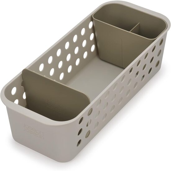 Storage basket Slim Easy-Store Ecru - Joseph&amp;Joseph
