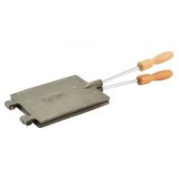 Wafer/Salina, ghisa, con manico, 16,3x13 cm, Perfect Home