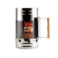 Stainless steel mug for handling barbecue coals, 28 cm, Perfect Home