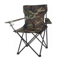Sedia pieghevole mimetica per campeggio, giardino, pesca, 85x53x85 cm