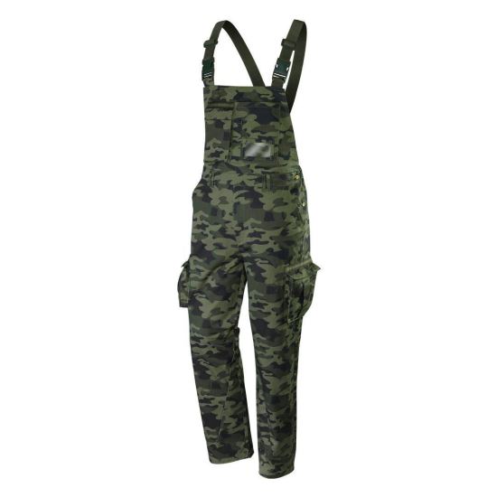 Pantaloni da lavoro con pettorina, tuta, mimetica, modello Camo, taglia M/50, NEO