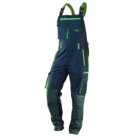 Pantaloni da lavoro con pettorina, tuta, modello Premium, taglia XXL/56, NEO