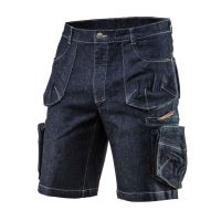 Pantaloncini da lavoro tipo jeans, modello Denim, taglia XXL/56, NEO