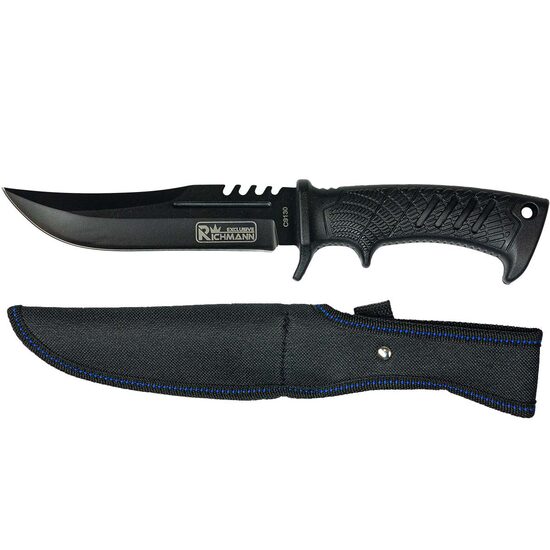 Jagdmesser, 300 mm, mit Scheide und Kompass, Richmann