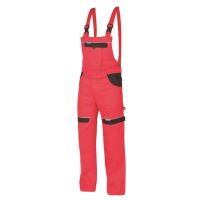 Pantaloni con seno, rossi, taglia L/52