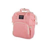 Borsa/zaino termico per mamme, neonati, Verk Group, impermeabile, rosa, max 15 kg, 24x17x38 cm