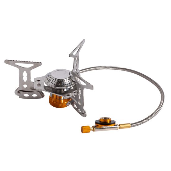 Campingkocher, Little Farmer, faltbar, 3200 W, ein Brenner, piezoelektrische Zündung, 150x85 mm