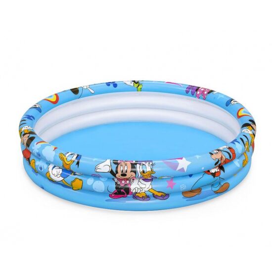 Aufblasbarer Pool für Kinder, rund, Modell Mickey Mouse, 122x25 cm