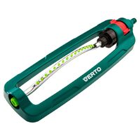 Oszillierender Sprinkler, 16 Düsen, 378 m², Verto