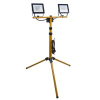 Proiettore da lavoro, LED SMD, con treppiede, 2x30 W, 2x2400 lm, IP65, Strend Pro