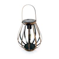  Lampada solare da giardino, tipo lanterna, LED, 18x21 cm, Hadar