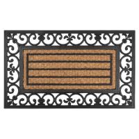 Zerbino d'ingresso, gomma, 45x75 cm, Ornamento