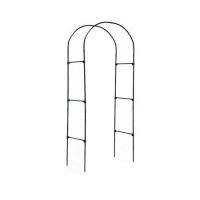 Arco in metallo, pergola, per giardino, 140x37x240 cm