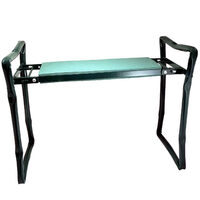 Sedia pieghevole da giardino, campeggio, pesca, verde, max 150 kg, 60x30x50 cm