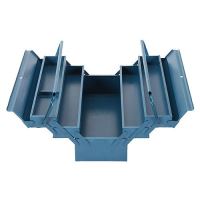  Werkzeugkasten aus Metall, 5 Fächer, 43x20x21 cm, Strend Pro