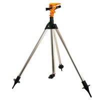 Pulsierender Sprinkler, Kunststoff, mit Teleskopstativ, 550-930 mm