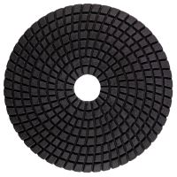 Diamantscheibe, poliert/geschliffen, nass/trocken, flexibel, K50, 125 mm, Graphit
