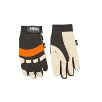 Handschuhe aus Schweinsleder, Neopren, Größe XL, NEO