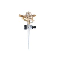 Pulsierender Sprinkler, mit Tarus, Messing, 113-380 qm, Richmann