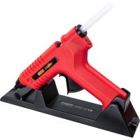Pistola saldante con stick in silicone, 80 W, con supporto e caricatore, 11 mm, Esclusiva Richmann