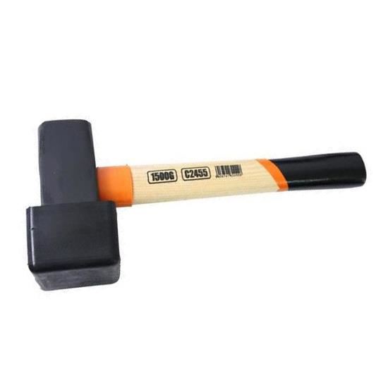 Stone hammer with rubber, 1.5 kg, RICHMANN EXCLUSIVE