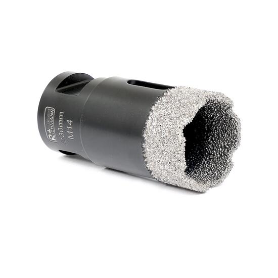 Nucleo diamantato, brasato sotto vuoto, M14, 30 mm, Esclusiva Richmann