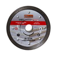 Disco diamantato turbo sottile, ceramica, taglio a secco e a umido, 125 mm/22,23 mm, Esclusiva Richmann