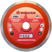 Disco diamantato, piastre in ceramica, taglio a umido, 180 mm/25,4 mm, Esclusiva Rickmann