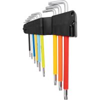 Extra lange farbige Torx-Schlüssel, magnetisch, 9er-Set, RICHMANN EXKLUSIV