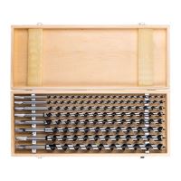 Punta per legno, tipo Lewis, set da 8, 8-22x460 mm, Drel