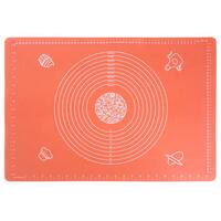 Tappetino, asse, tavolo, per impastare, silicone, rosso, 64x45 cm, MagicHome