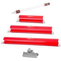 Set mit 3 professionellen Bügeleisen, Edelstahl, 40, 60, 80 cm, Stütze, Verlängerungsgriff, Strend Pro