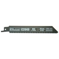 Zaagblad, zaagblad, reciprozaag, voor metaal, HSS-Cobalt, 24 TPI, set van 5 stuks, 150 mm, Richmann