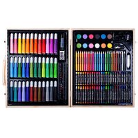 Set pittura e disegno per bambini, Verk Group, kit in plastica, 150 pezzi