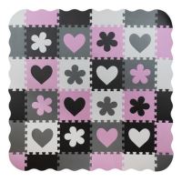 Tappeto tipo puzzle, per bambini, in schiuma EVA, 16 pezzi, 30x30 cm, Isotrade