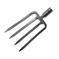 Forca da scavo, 4 denti larghi, ferro, 25 cm, Strend Pro