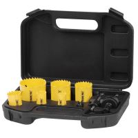 Frezen, bimetaal, 9-delige set, 19-57 mm