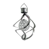 Lampada solare da giardino, 1 LED multicolore, 16 cm, Acamar