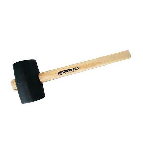  Gummihammer, Holzschwanz, 680 g