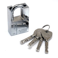 Professioneel hangslot 50 mm, 4 sleutels, BLOSSOM