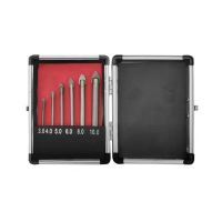Punte per vetro e ceramica, set da 6, 3-10 mm, Strend Pro