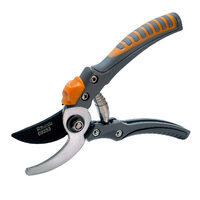 Garden scissors, bypass type, professional, Teflon, Japanese steel SK5, 20 cm, Richmann Exclusive