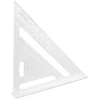 Zimmermannswinkel, Aluminium, dreieckig, mit Bein, 180x4 mm, Richmann