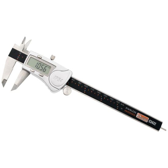 Subler digitaal 150 mm, IP54, zwart, Richmann Exclusive