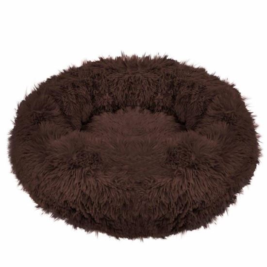 Culcus morbido, per cane/gatto, marrone, 100 cm
