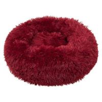 Cuccia morbida per cani/gatti, rossa, 60 cm