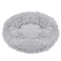Cuccia morbida per cani/gatti, Springos, grigio, 110 cm
