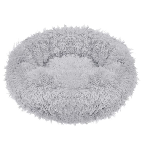 Cuccia morbida per cani/gatti, Springos, grigio, 110 cm