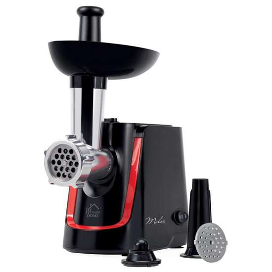 Tritacarne Moler 3 in 1, 1340 W, nero, Magic Home