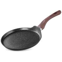 Teglia per pancake, PanCake 25 cm, alluminio, induzione, antiaderente, Marmo Nero LineMagic, Home